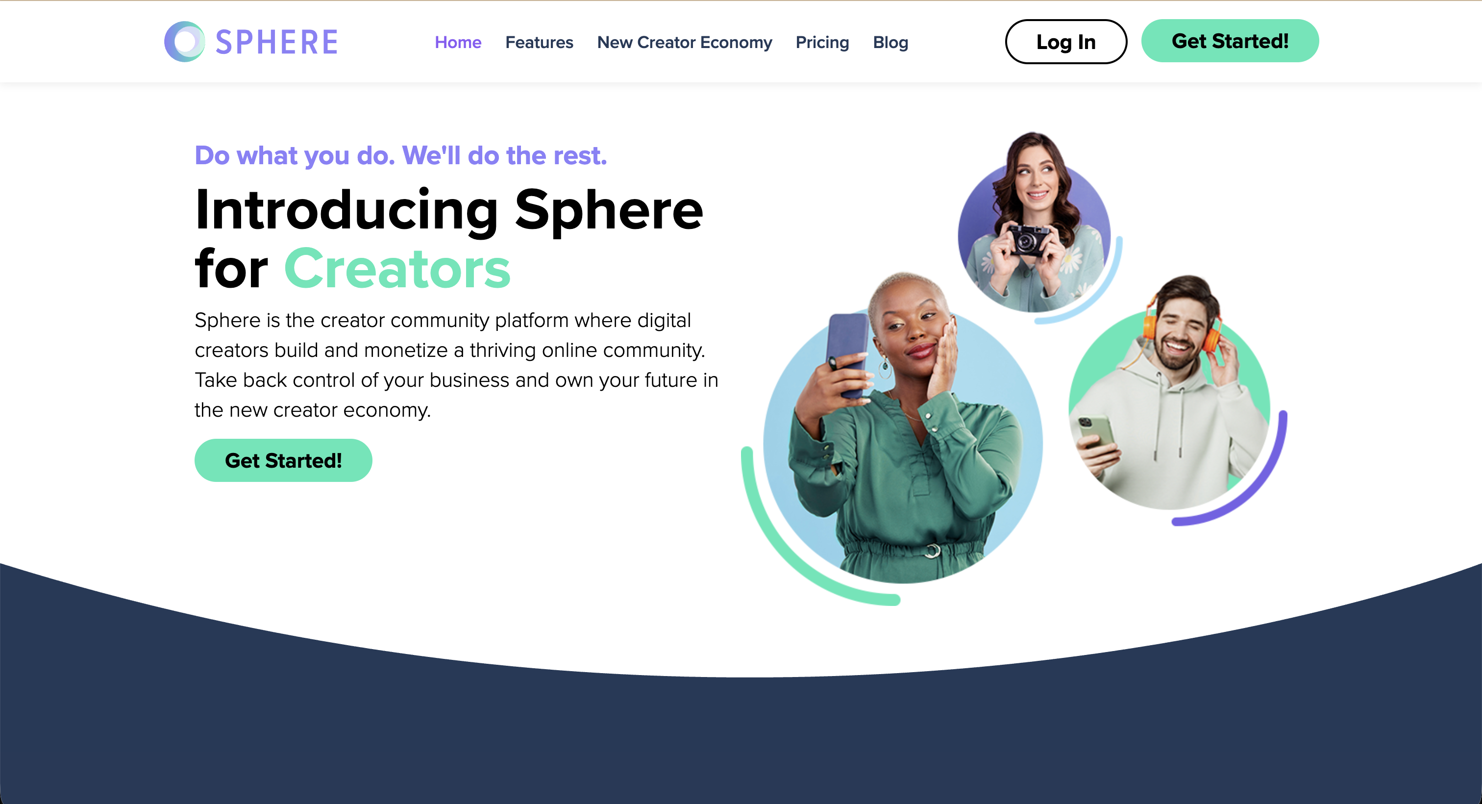 Sphere for creators
